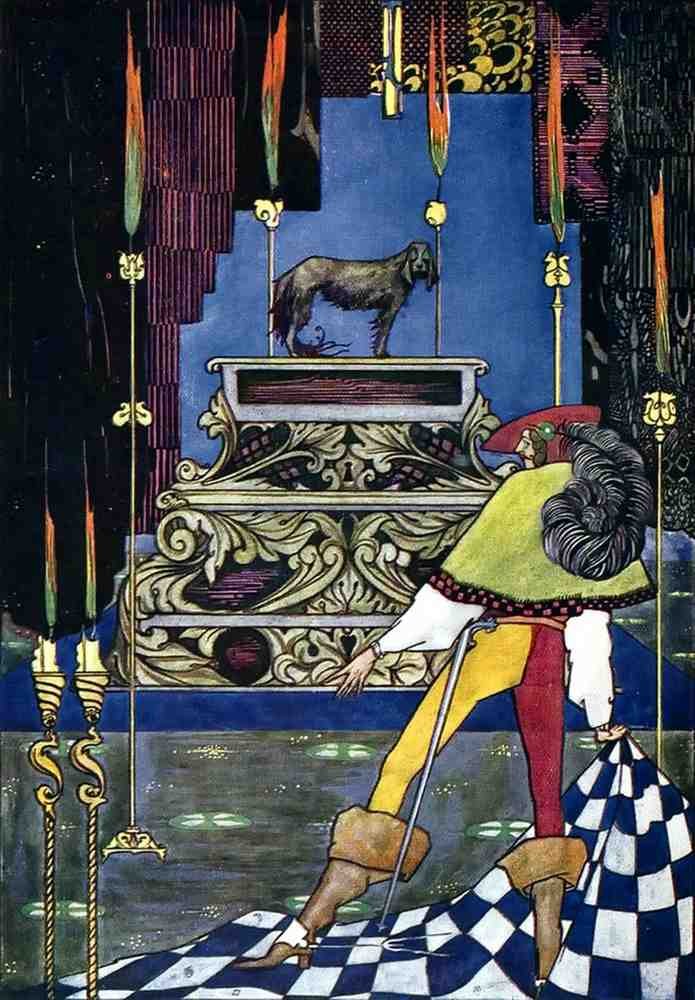Harry Clarke 2 070 Vintage Illustration A4 Photo Print