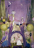 Harry Clarke 2 076 Vintage Illustration A4 Photo Print