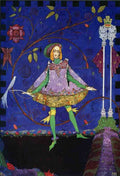 Harry Clarke 2 077 Vintage Illustration A4 Photo Print