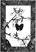 Harry Clarke 2 087 Vintage Illustration A4 Photo Print