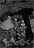 Harry Clarke 2 089 Vintage Illustration A4 Photo Print