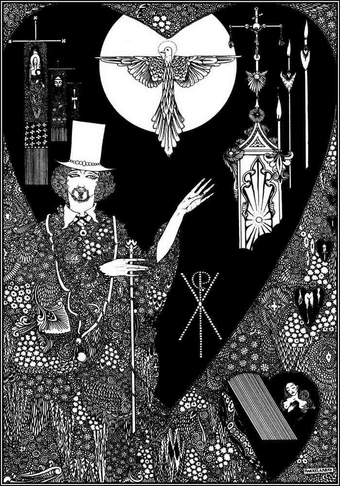 Harry Clarke 2 091 Vintage Illustration A4 Photo Print