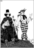 Harry Clarke 2 096 Vintage Illustration A4 Photo Print