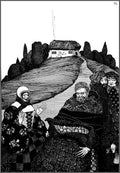 Harry Clarke 2 098 Vintage Illustration A4 Photo Print