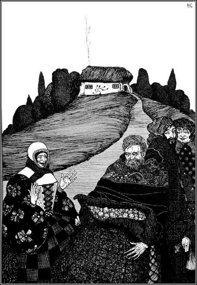Harry Clarke 2 098 Vintage Illustration A4 Photo Print