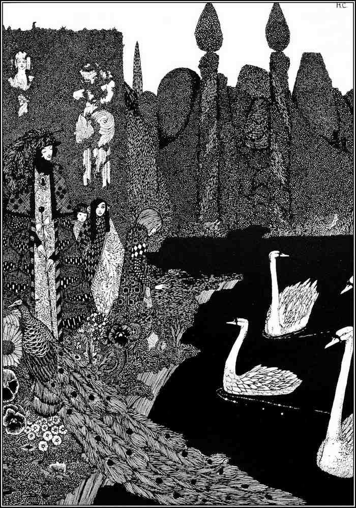Harry Clarke 2 099 Vintage Illustration A4 Photo Print