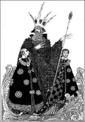 Harry Clarke 2 105 Vintage Illustration A4 Photo Print