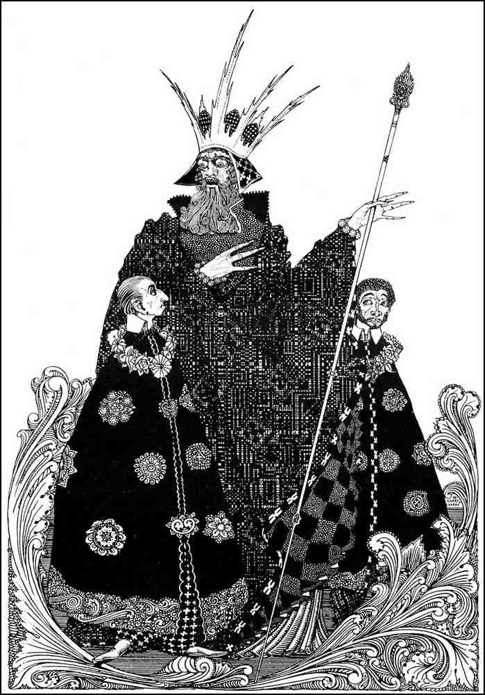 Harry Clarke 2 105 Vintage Illustration A4 Photo Print