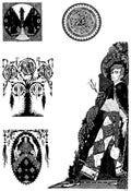 Harry Clarke 2 112 Vintage Illustration A4 Photo Print