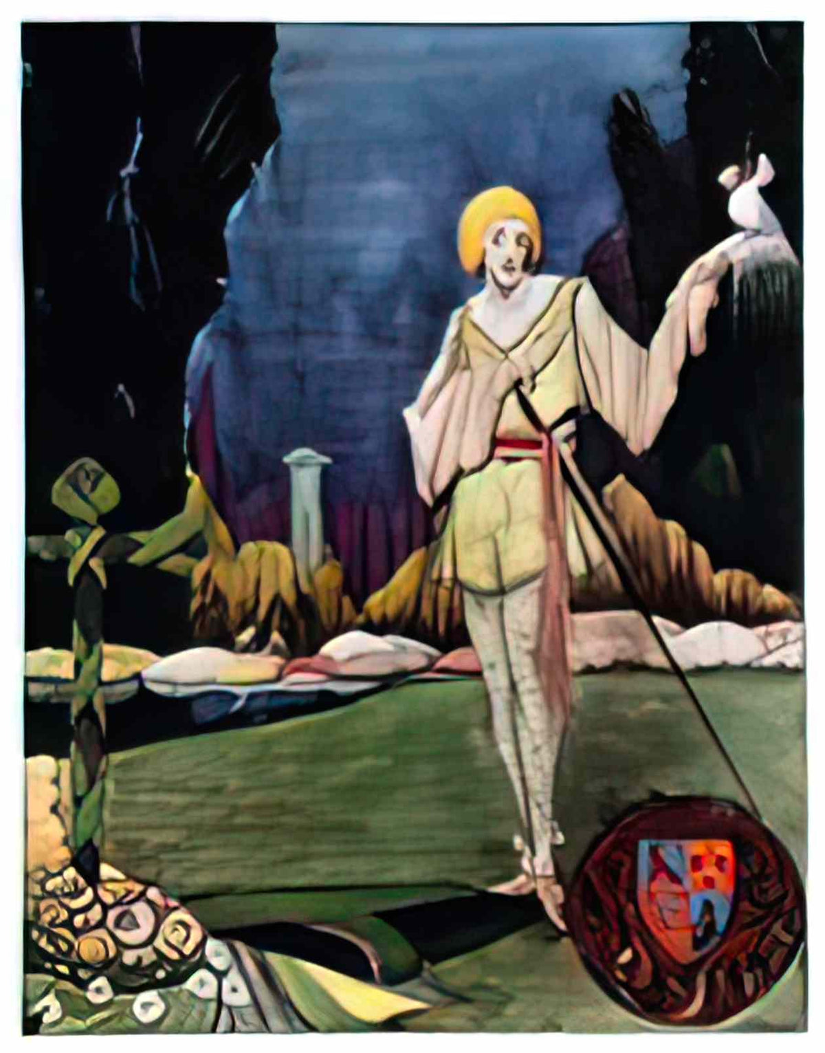 Harry Clarke the year s at the spring 1920 24 Art A4 Photo Print