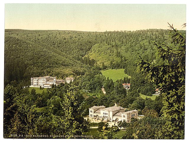 Hartzburghof Harzburg Hartz Vintage A4 Photo Print