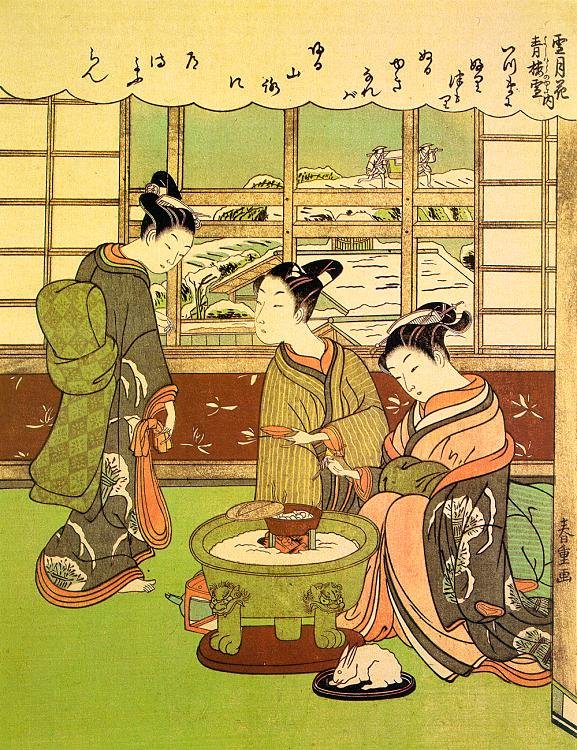 Harushige Suzuki Japanese 1747 18181 Art A4 Photo Print