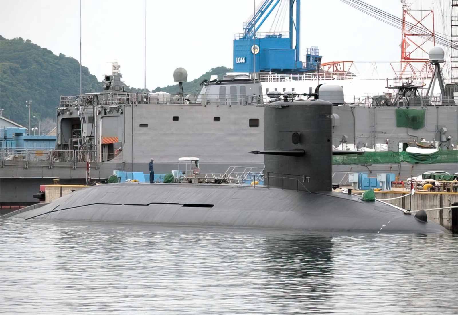 Harushio Diesel Electric Attack Submarine Japan A4 Photo Print