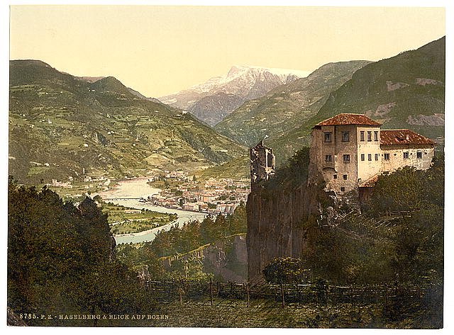 Haselburg Tyrol Vintage A4 Photo Print