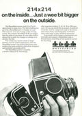 Hasselblad Camera Shot Vintage Retro Advert Poster A4 Photo Print