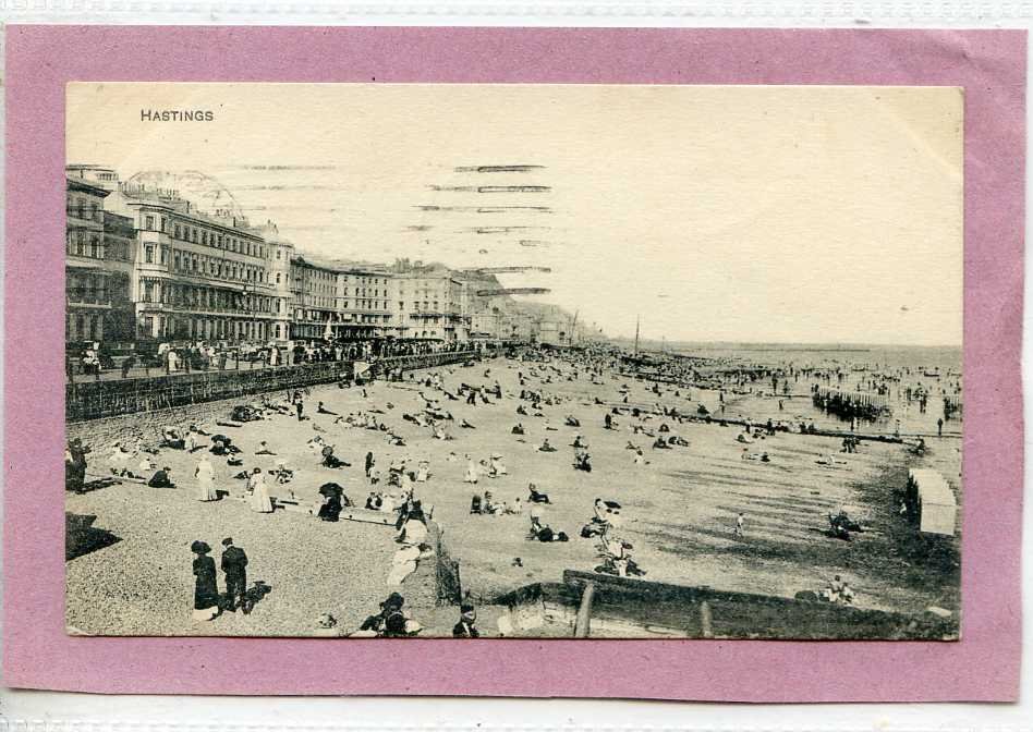 Hastings Sussex Dated 1922 Vintage A4 Photo Print