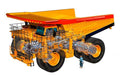 Haul truck cutaway A4 Photo Print