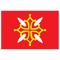 Hautegaronne Dep Flag N2937 A4 Photo Print