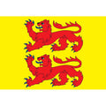 Hautespyrenees Dep Flag N2943 A4 Photo Print