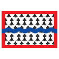 Hautevienne Dep Flag N2944 A4 Photo Print