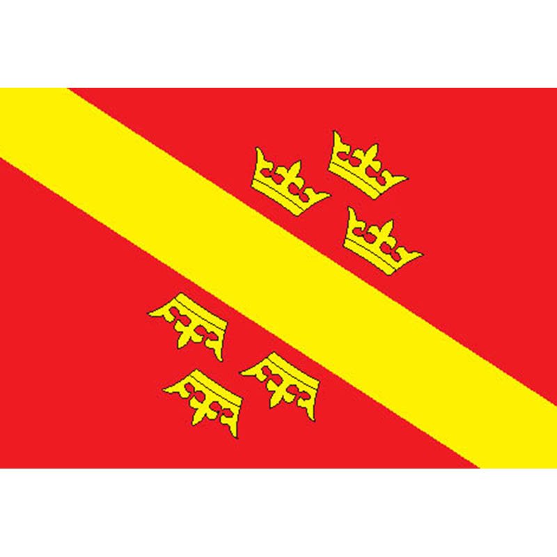 Hautrhin Dep Flag N2945 A4 Photo Print