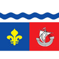 Hautsdeseine Dep Flag N2946 A4 Photo Print