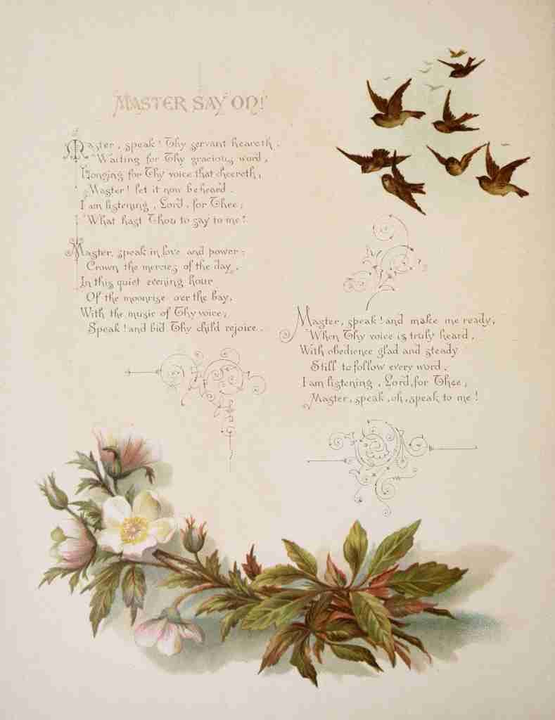 Havergal Frances Ridley Fulness of Joy 1886 Master say on A4 Photo Print