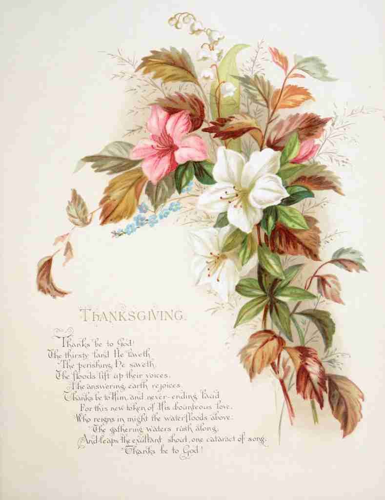 Havergal Frances Ridley Fulness of Joy 1886 Thanksgiving A4 Photo Print