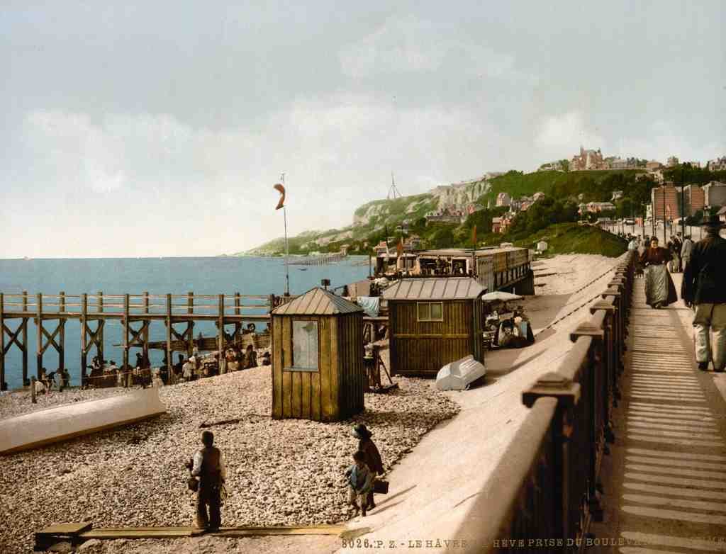Havre France Vintage A4 Photo Print