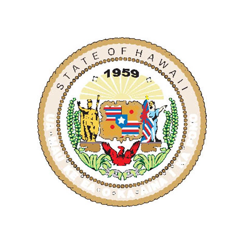 Hawaii Seal N4127 A4 Photo Print