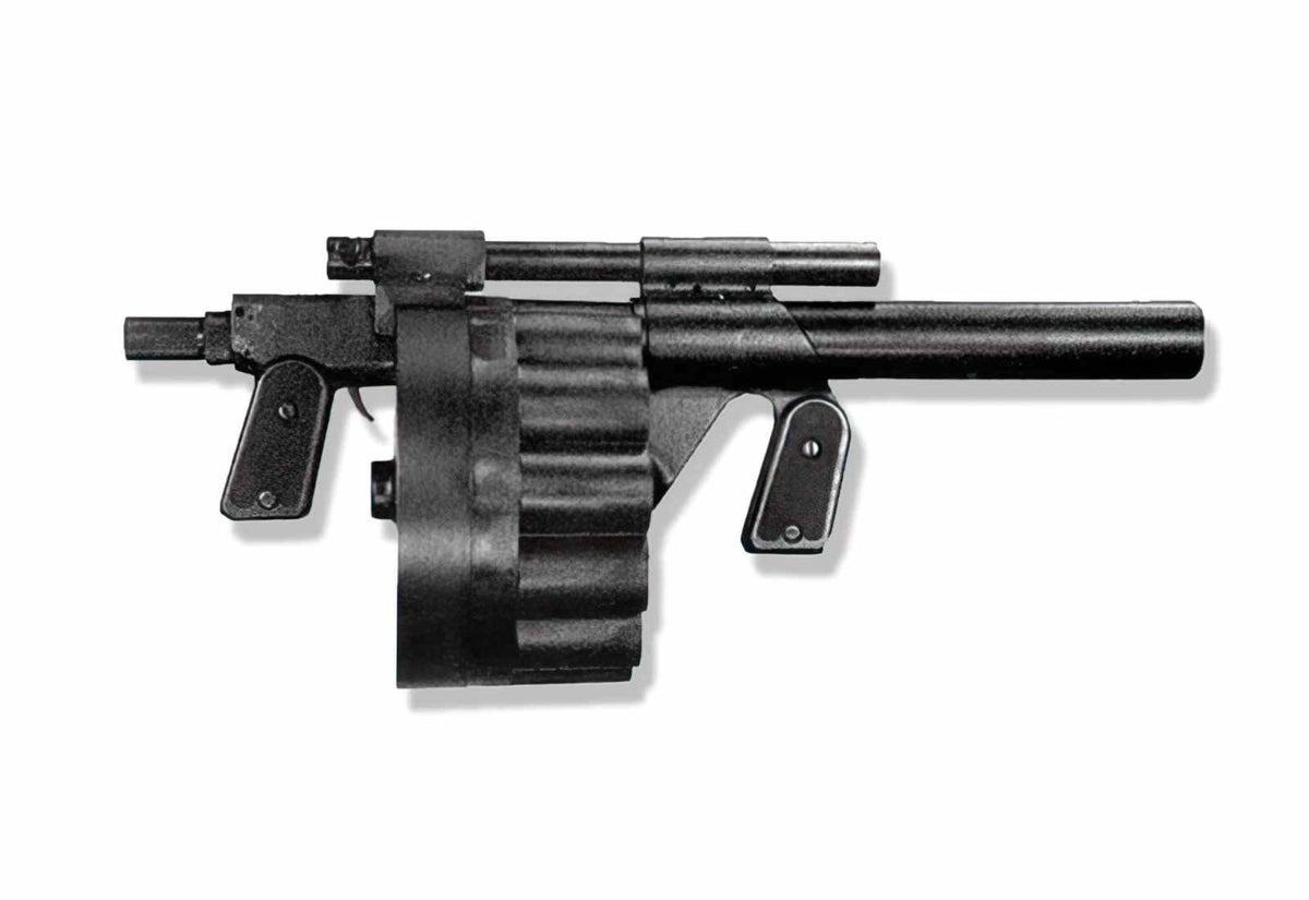 Hawk Mm1 Multiple Grenade Launcher A4 Photo Print