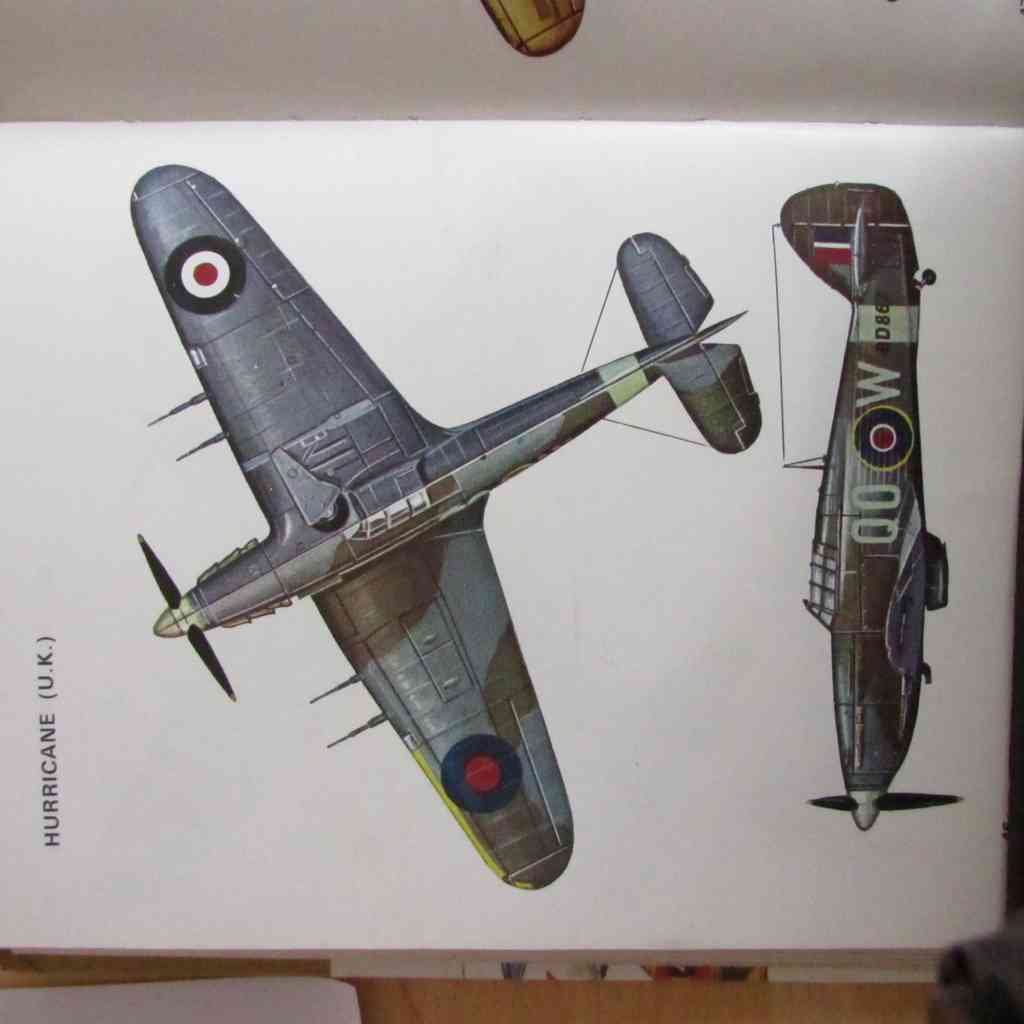 Hawker Hurriacane 11C UK 1941 A4 Photo Print
