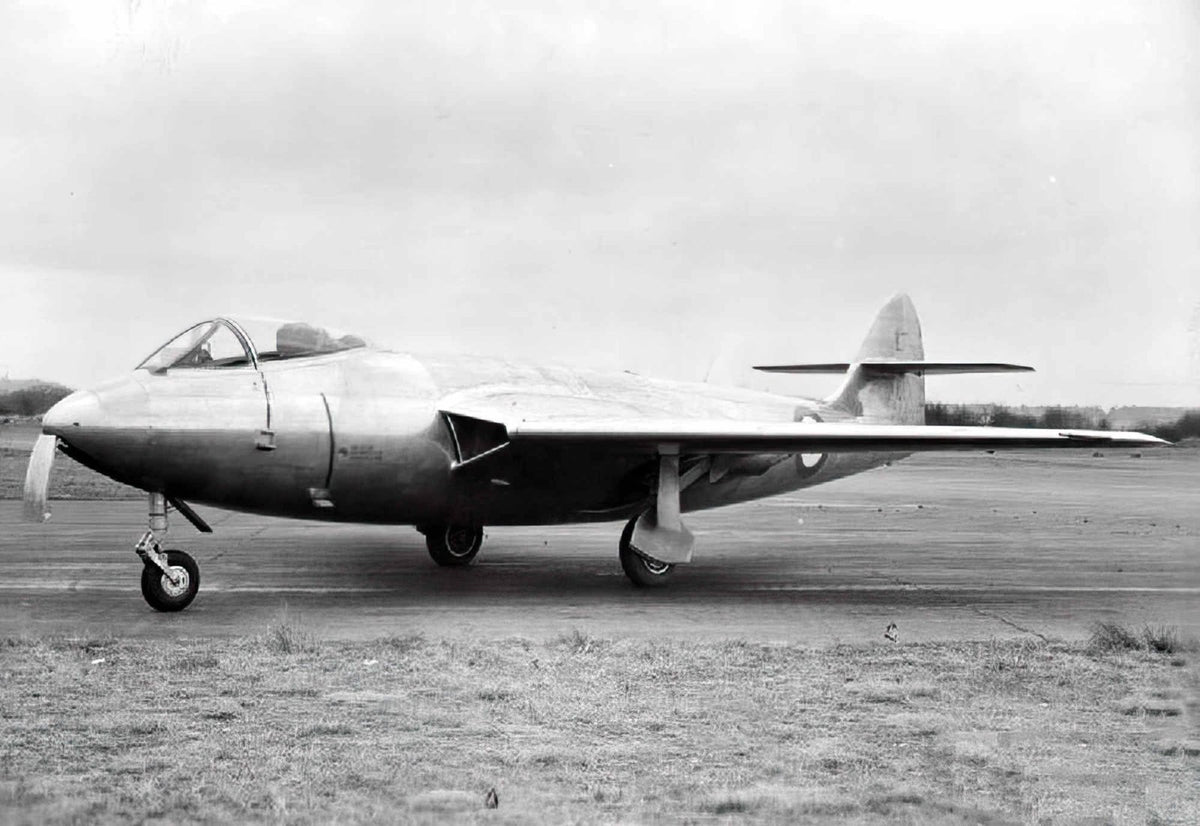 Hawker P1052 Highspeed Sweptback Wing Xplane Uk A4 Photo Print