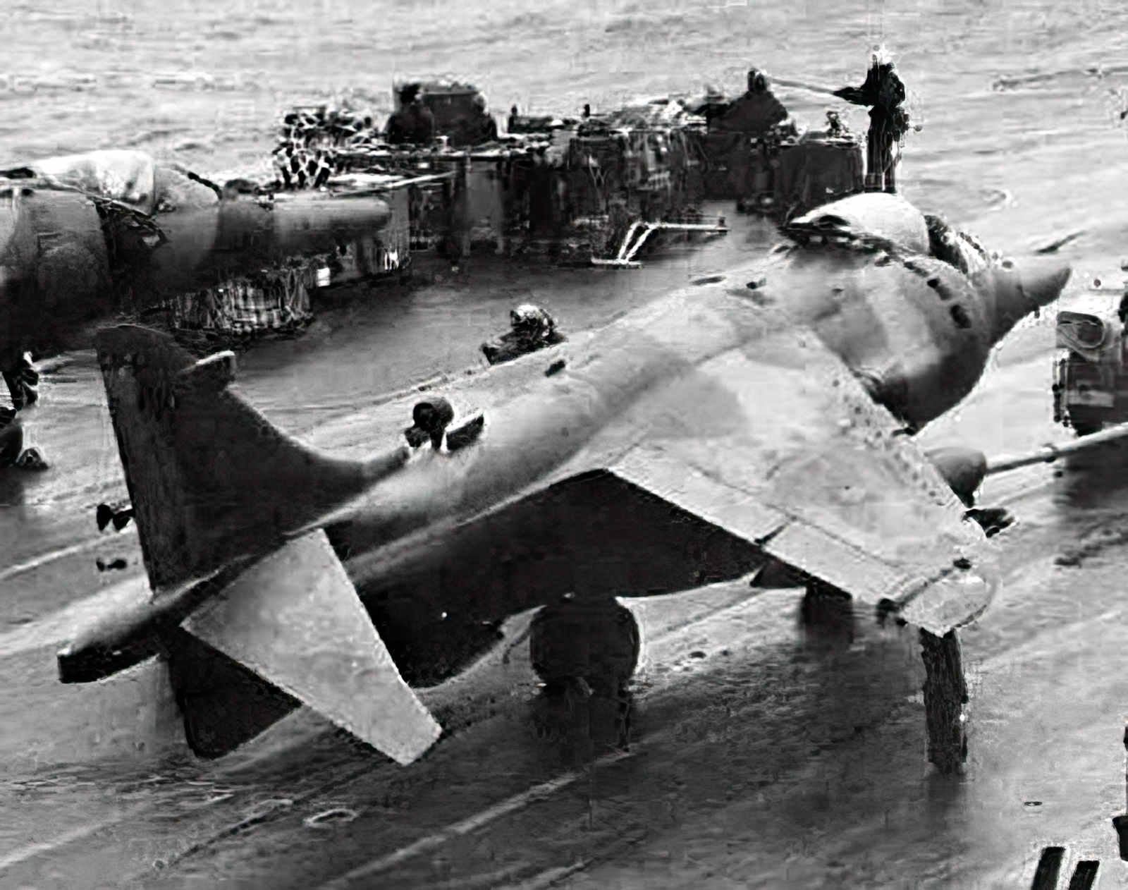 Hawker Siddeley Harrier 5 A4 Photo Print