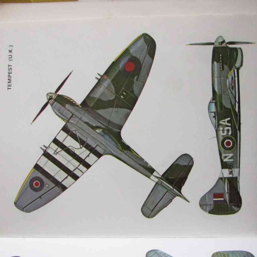Hawker Tempest V Series 1 1944 A4 Photo Print