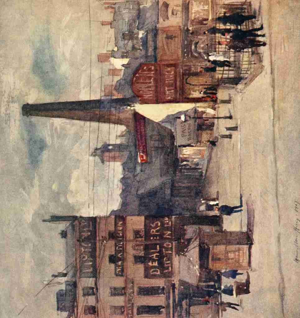 Hay James Hamilton 1874 1916 Liverpool 1907 Old Haymarket A4 Photo Print