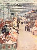 Hay James Hamilton 1874 1916 Liverpool 1907 St Johns Market A4 Photo Print