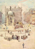 Hay James Hamilton 1874 1916 Liverpool 1907 The Queen Victoria Memorial A4 Photo Print