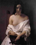 Hayez Francesco Meditation On The History Of Italy A4 Photo Print