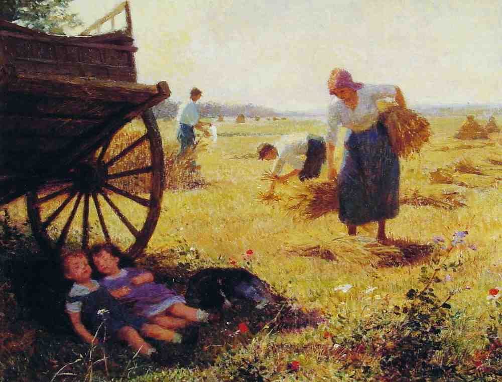 Haymaking A4 Photo Print
