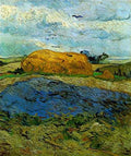 Haystack Under A Rainy Sky 1890 A4 Photo Print