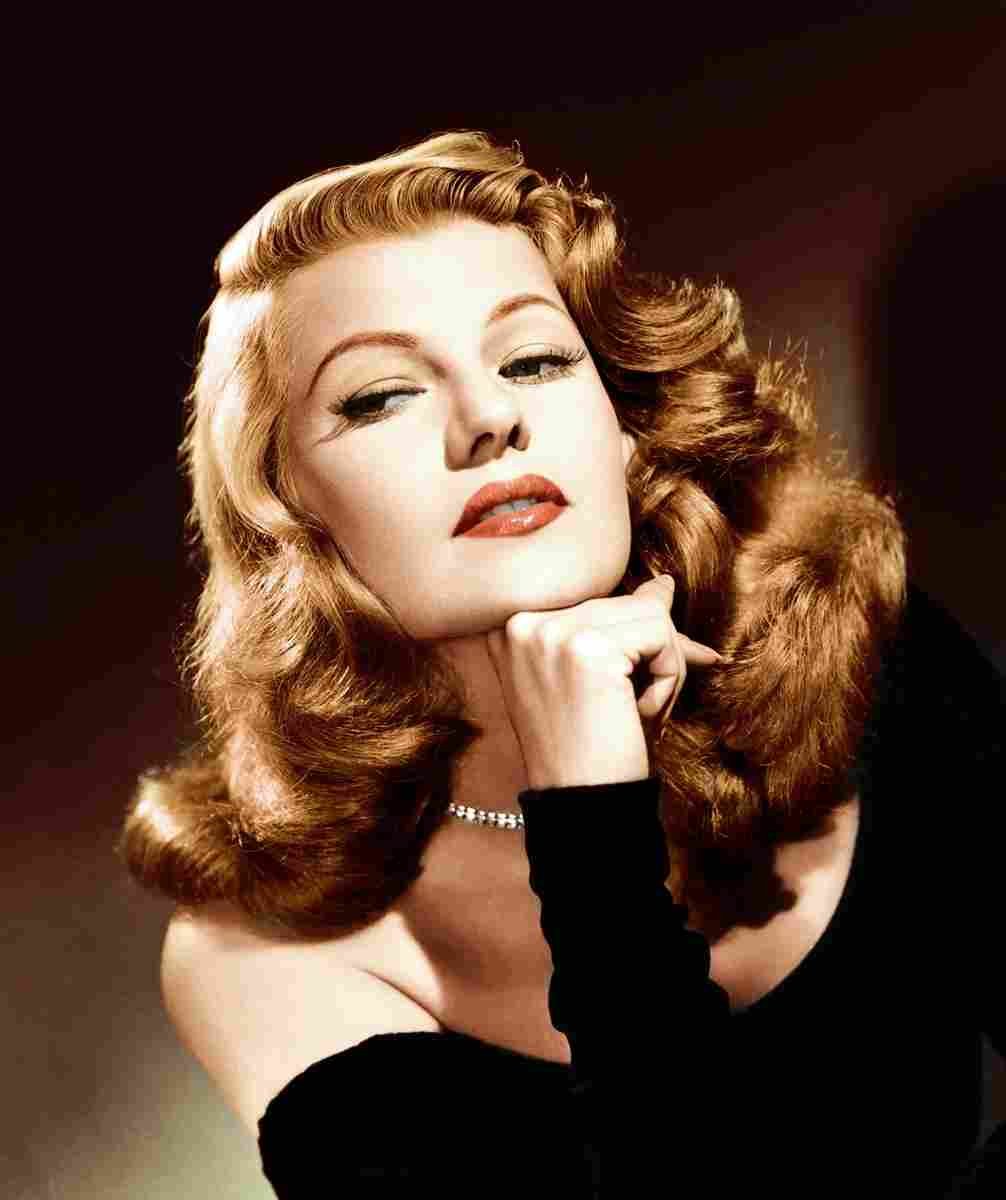Hayworth Rita Gilda 7C film star poster A4 Photo Print