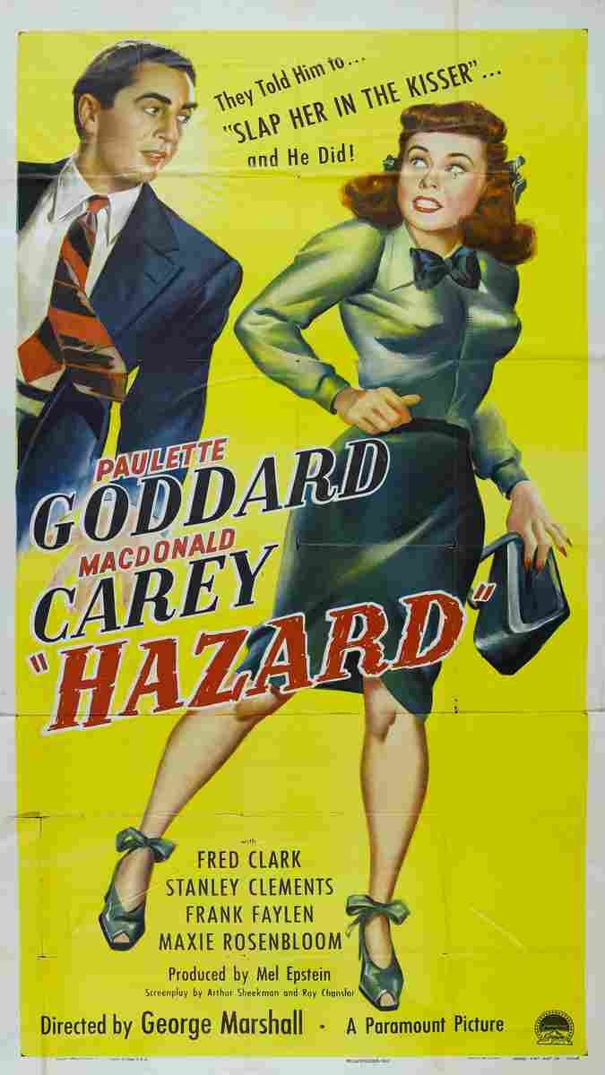 Hazard 01  film star poster A4 Photo Print