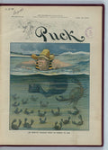 He doesn't realize what is coming to him PUCK A4 Photo Print