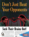 Head 2 Game Vintage Retro Advert Poster A4 Photo Print