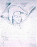 Head Of A Harlequin Cezanne Juan Gris Abstract Art A4 Photo Print