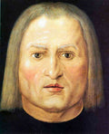 Head Of A Man Child Durer A4 Photo Print