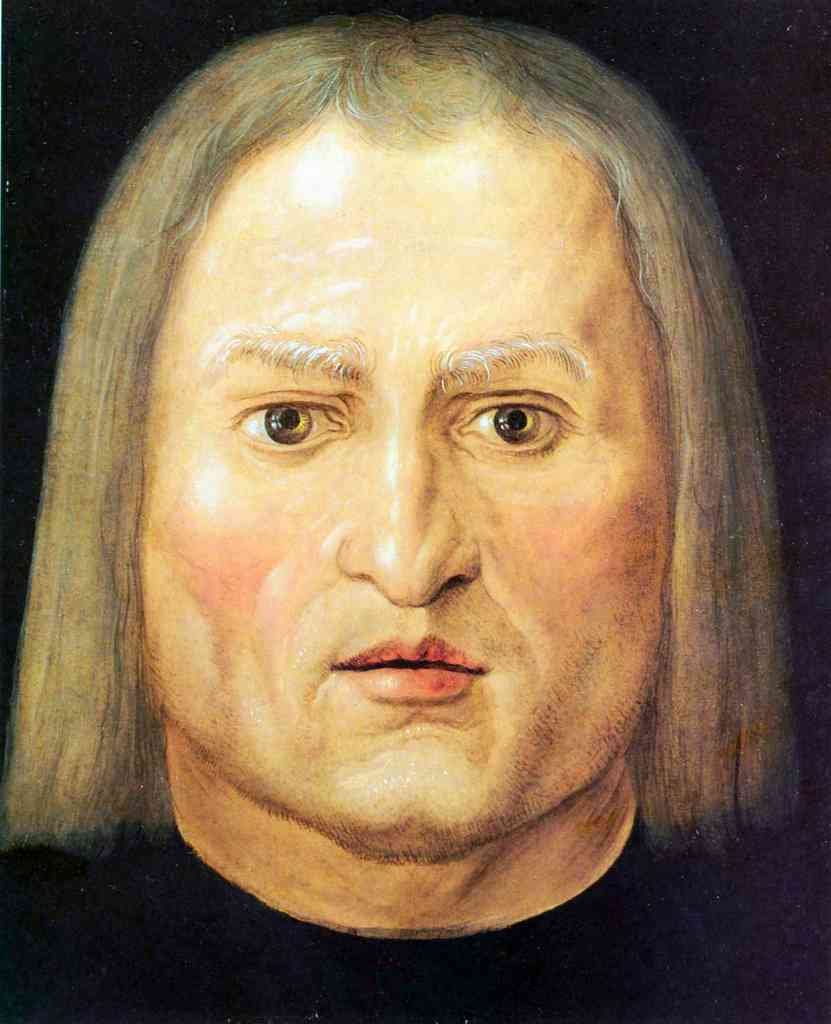 Head Of A Man Child Durer A4 Photo Print