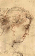 Head Of A Woman 1 Rubens A4 Photo Print