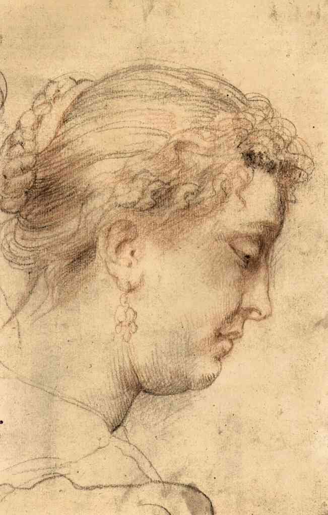 Head Of A Woman 1 Rubens A4 Photo Print